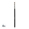 Inglot Eyeliner Brush 42T, Mixed Colors, 4 Pieces / 잉글롯 아이라이너 브러쉬 42T, 혼합 색상, 4개