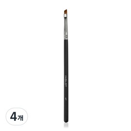 Inglot Eyeliner Brush 42T, Mixed Colors, 4 Pieces / 잉글롯 아이라이너 브러쉬 42T, 혼합 색상, 4개