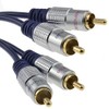 kenable Pure OFC HQ 2 x RCA Phono Plugs to