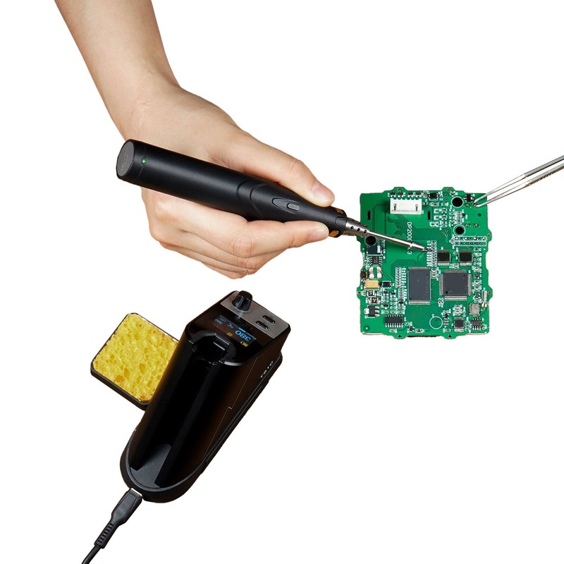Soldering Iron Station Kit Digital Display Wireless Fast Change 36W