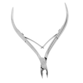 Baluue Cuticle Cutter Nipper for Nails Portable Manicure Nipper Cuticle Nipper Silver