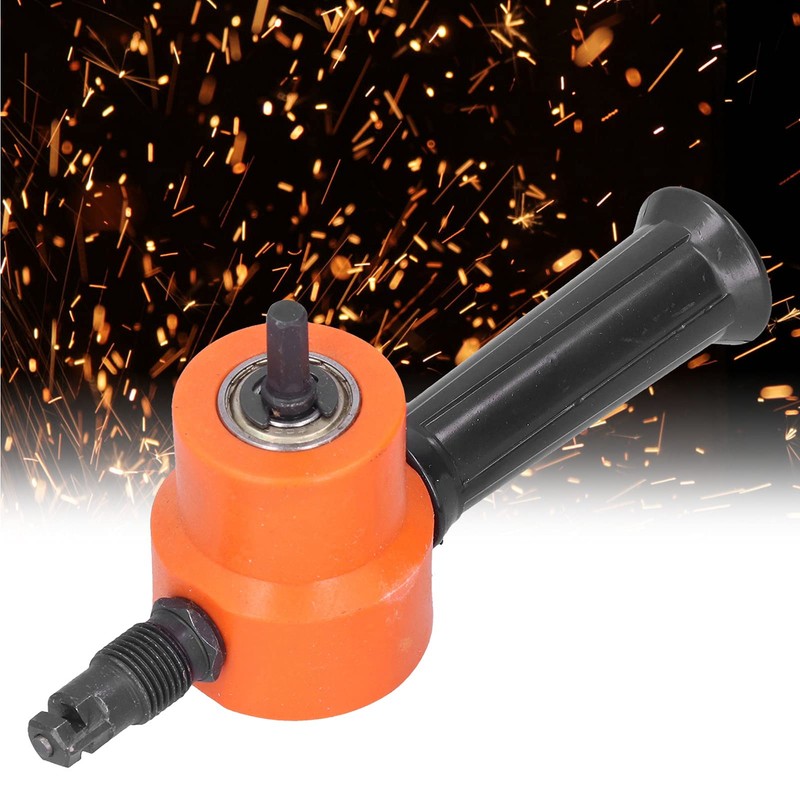 Metal Cutter Drill Attachment, Good Effect 1500-3000rpm Portable Double Head