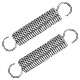 GUNGY Tension Springs with Hooks Stainless Steel Tension Spring 100 mm Outer Diameter 20 mm Wire Diameter 2.5 mm Maximum Tensile Force 12 kg 2.5 x 20 x 100 mm Pack of 2