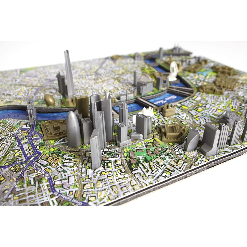 4D Cityscape London England Puzzle