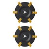 Injection-Molded GF-PP (Glass-Fiber Reinforced Polypropylene) 6-Blade Cutting Discs, Compatible with