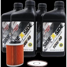 KLOTZ 2023 Can-Am Maverick X3 RS Turbo RR 72 SIDE X SIDE OIL CHANGE KIT 10W40 WI