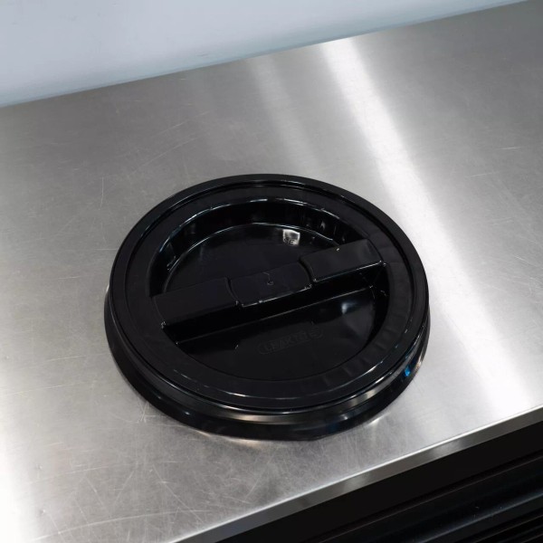 Leaktite Screw Top Bucket Lid Black | Airtight Fits 3