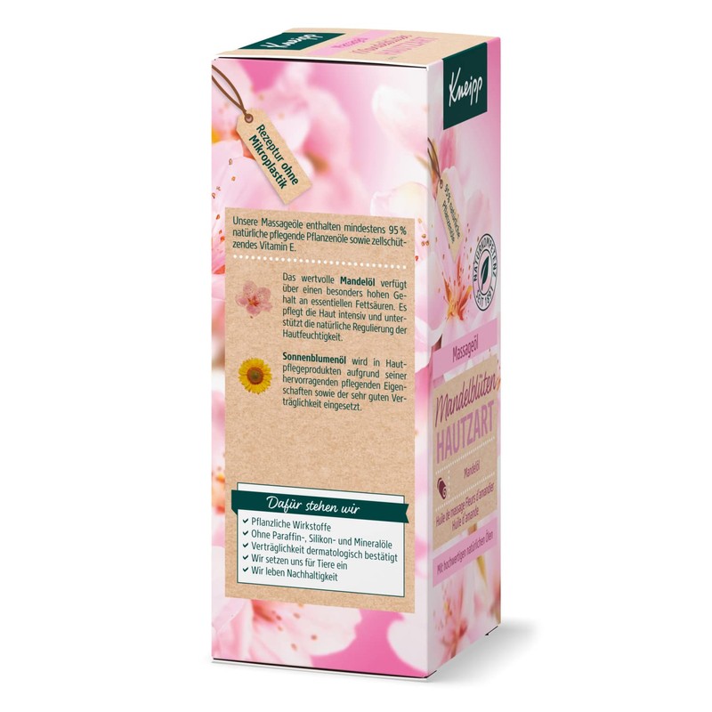 Kneipp Kneipp Nourishing Massage Oil Almond Blossom Gentle Skin 100