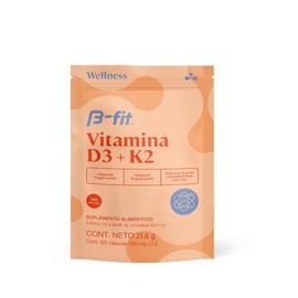 Fit Vitamina Suplemento Colecalciferol Menaquinona Cápsulas Aceite Linaza Girasol Fórmula Gluten Azúcares 120