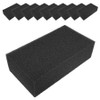 World Clean Beauty Salon Thick Sponge L, Black, 10 pcs / 월드크린 미용실 도톰 스펀지 L, 블랙, 10개