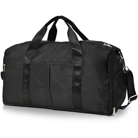 Boston Bag, Travel Bag, Sports Bag, Carry On Bag, Black