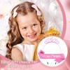 Vovii Birthday Girl Headband with Rhinestone & Sash Set for