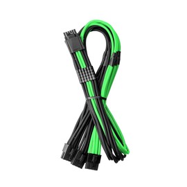 CableMod RT-Series Pro ModMesh Sleeved 12VHPWR StealthSense PCI-e Cable for ASUS/Seasonic/Phanteks (Black, 16-pin to Triple 8-pin, 60cm)