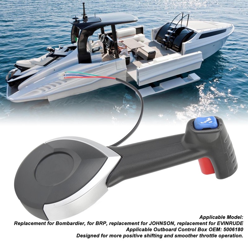 Trim Tilt Handle Flexible Sensitive Outboard Throttle Shift Control Lever