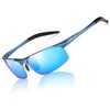 AISSWZBER Gafas de sol polarizadas deportivas para hombre, marco de