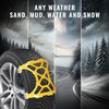 VaygWay Car Snow Tire Anti-Slip Chains - All Season Black