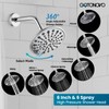 gotonovo Shower Faucet Set Bathroom Shower Head and Handle Set