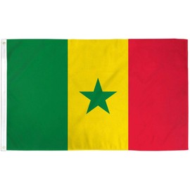 Klicnow 3x5 Senegal Flag African Country Banner Republic Pennant