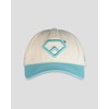 A Game So Fine Shallow Crown Fan Cap Ivory