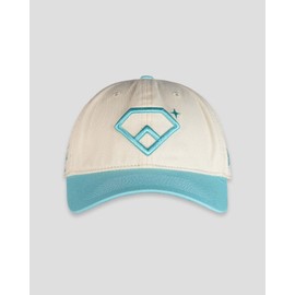 A Game So Fine Shallow Crown Fan Cap Ivory