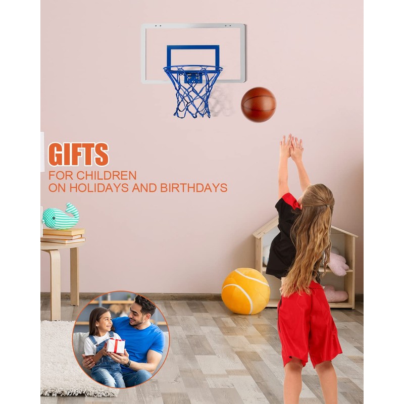 XXXYYY Mini Basketball Net Replacement 8 Loop [2 Pack], Vibrant