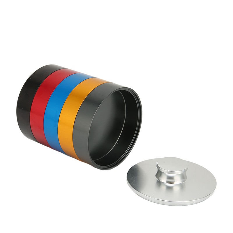 Watch Oil Washing Jar Aluminium Alloy 5 Layers Watch Movement