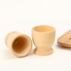 Wooden Egg Cups 4 Egg Cups Boiled Egg Holder Easter