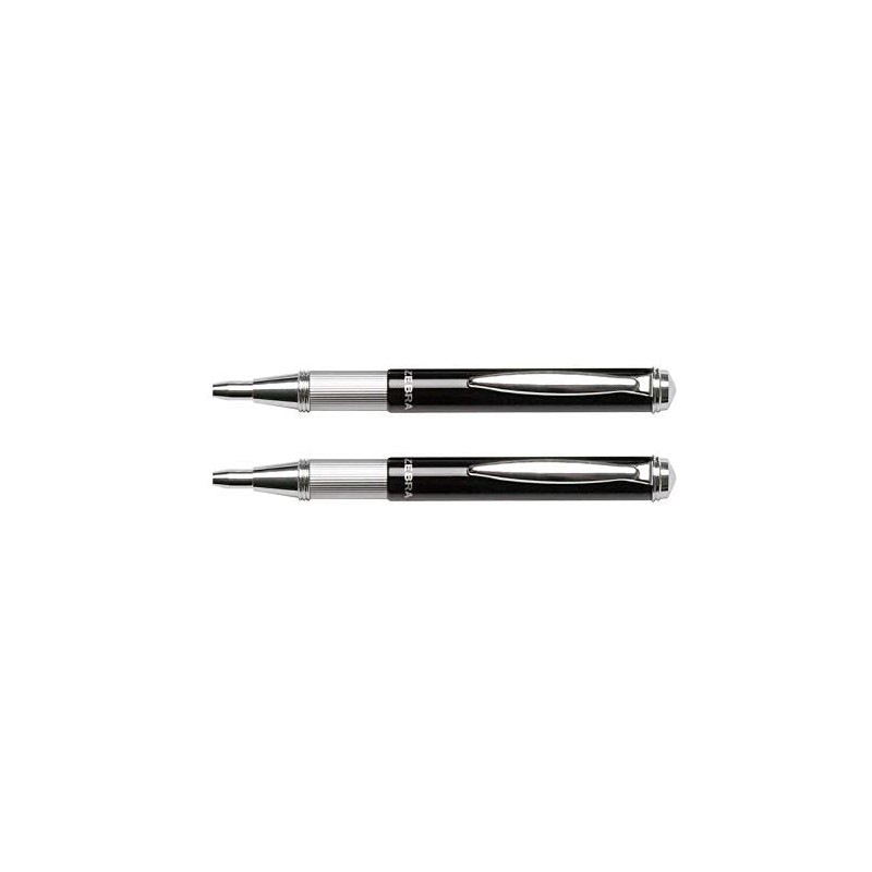 Zebra 10110 Telescopic Ballpoint Pens (Pack of 2) 1mm, Pocket