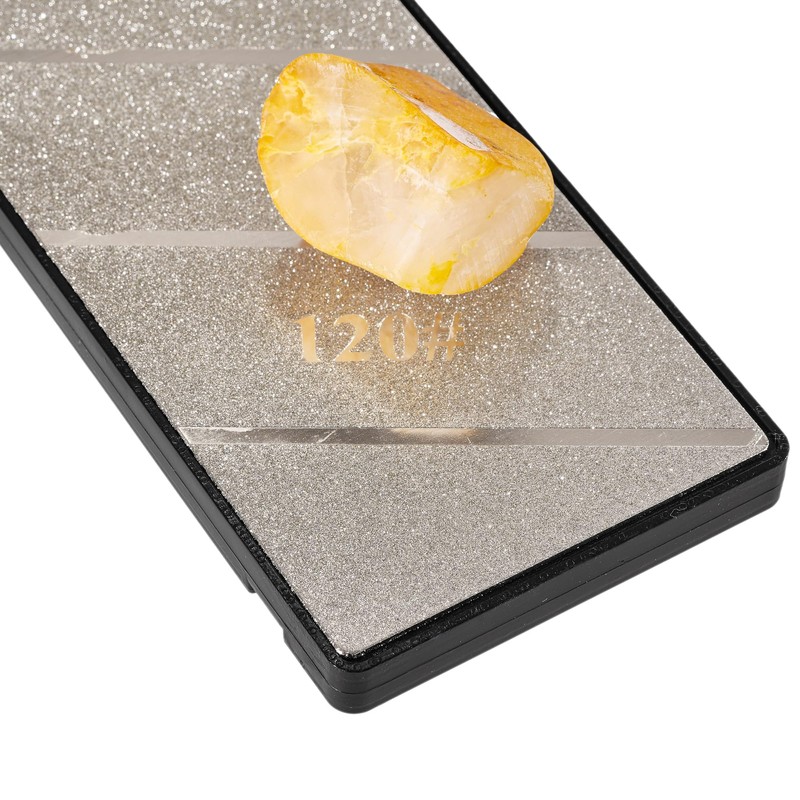 10 inch Diamond Sharpening Stone 120/180 Dual Grit, Lapping Plate