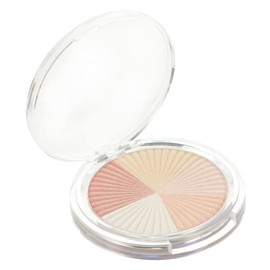 TOVINANNA 5 Colors Highlight Pressed Powder Face Shimmer Makeup Finishing Powder for Women Easy Applicati
