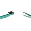 DreamCut Eyebrow Slant Tip Tweezer with Precise Brush - Stainless