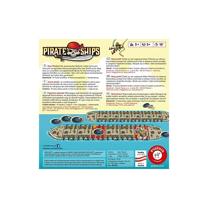 Piatnik 6623 Pirate Ships