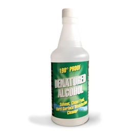 Quality Chemical Denatured Ethyl Alcohol 190 Proof/Laboratory Grade / 1 Quart (32 FL Oz Bottle) / Not for Use on Body or Skin/Made in USA / 32 oz (Pack of 1)