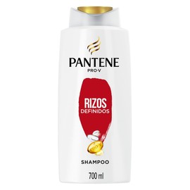 Pantene, Shampoo para cabello dañado Pantene Rizos Definidos con Pro-Vitaminas Aceite de Coco y Omega 9 700 ml