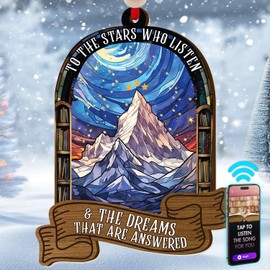 Acotar Ornament, Valaris City of Starlight, to The Stars Who Listen, The Gift of Thorns for Book Lovers, A Court of Thorns and Roses Gifts, Acotar Gifts for Women, Acotar Inspired Gifts