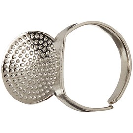 Clover 611 Adjustable Ring Thimble with Plate, 22