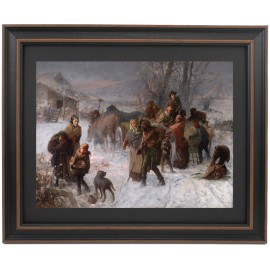 Framed The Underground Railroad by Charles T. Webber.  Standard and Poster Size. - Standard