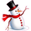 Nostalgia Decals Christmas and Holiday Wall Decor Snowman Version 3