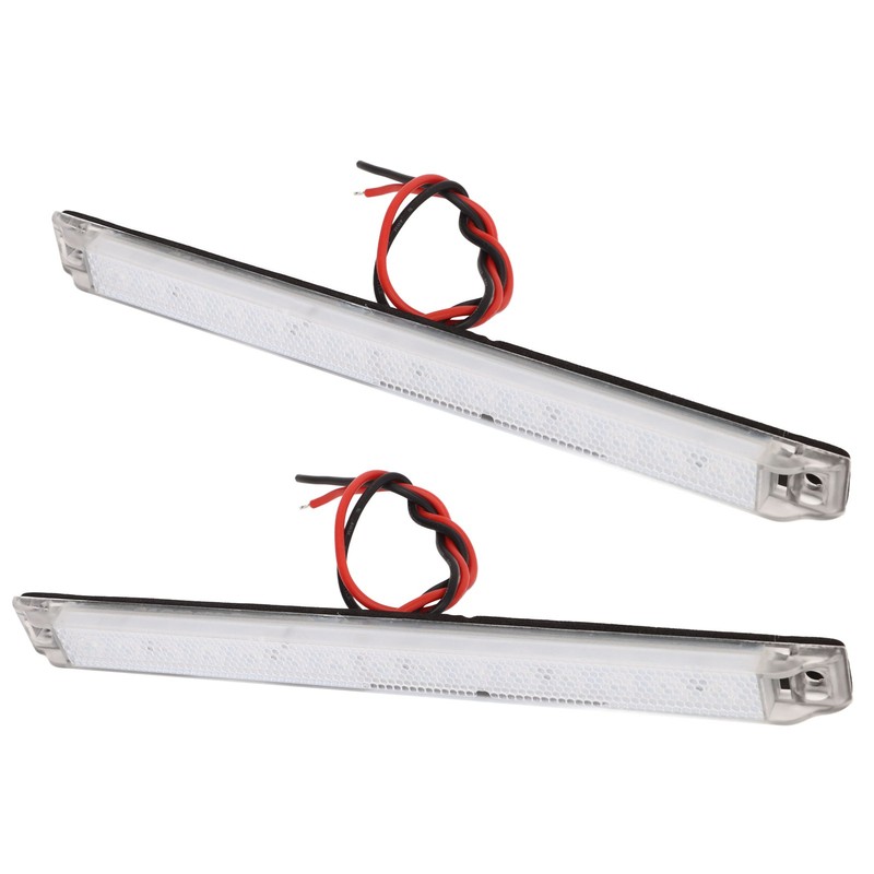 2 Pcs Side Marker Light 12V DC IP65 Waterproof LED