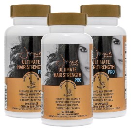 Joyce Giraud 3x Joyce Giraud Ultimate Hair Strength Pro Supplement = 90 Day Supply~Exp 12/26