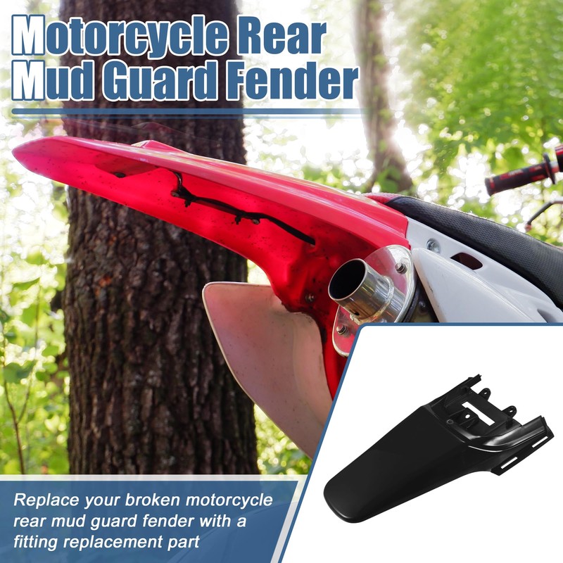 ACROPIX Motorcycle Rear Tail Mudguard Fender Dirt Bike Pit Mudguard