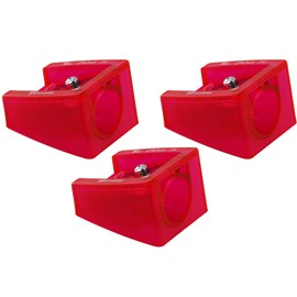 KUM AZ303.64.16-R - Sharpener Big Red up to 16 mm Diameter 3 Sharpeners for Thick Pencils