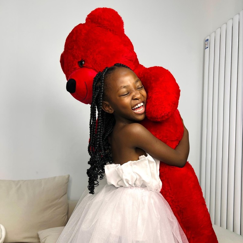 MaoGoLan Big Teddy Bear 55 inches,Life Size Big Plush Stuffed