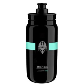Bianchi - Leggera 550 Water Bottle, Black, Capacity 550 ml, Weight 51 g, Code C9010140