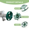 BKIFU 01-5151 Outdoor Faucet Oval 3/8 in Spigot Handle fit
