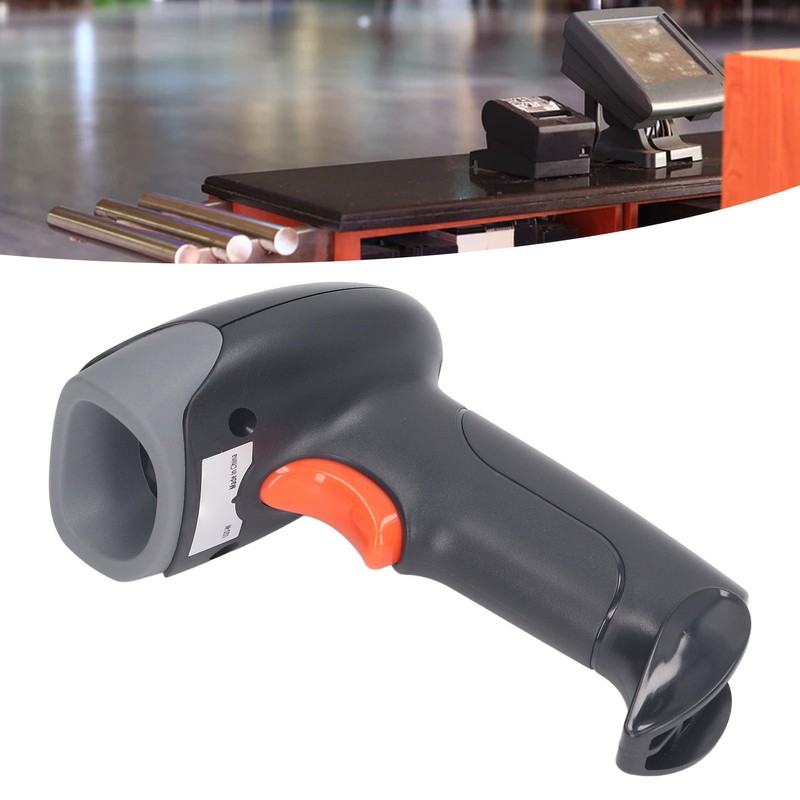 Wireless Barcode Scanner High Accuracy Portable Handheld 2D QR Code