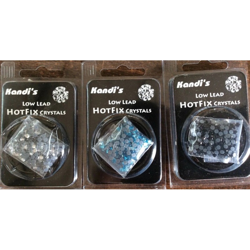 BREWER KANDI'S LOW LEAD HOT FIX CRYSTALS - 3MM -