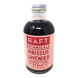 RAFT ESSENTIALS Botanicals Hibiscus Lavender Syrup, 250 ML