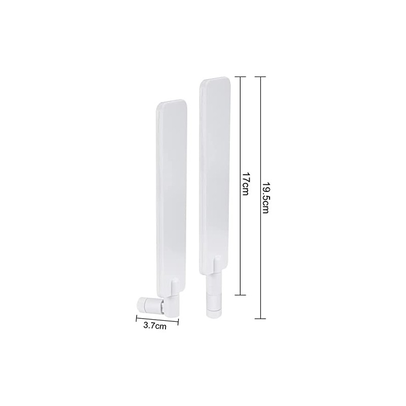 4G 5G LTE Antenna 9dBi SMA Male Cellular White SMA