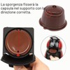 CHEFZOCO - Capsule di caffè ricaricabili per Dolce Gusto, Capsule